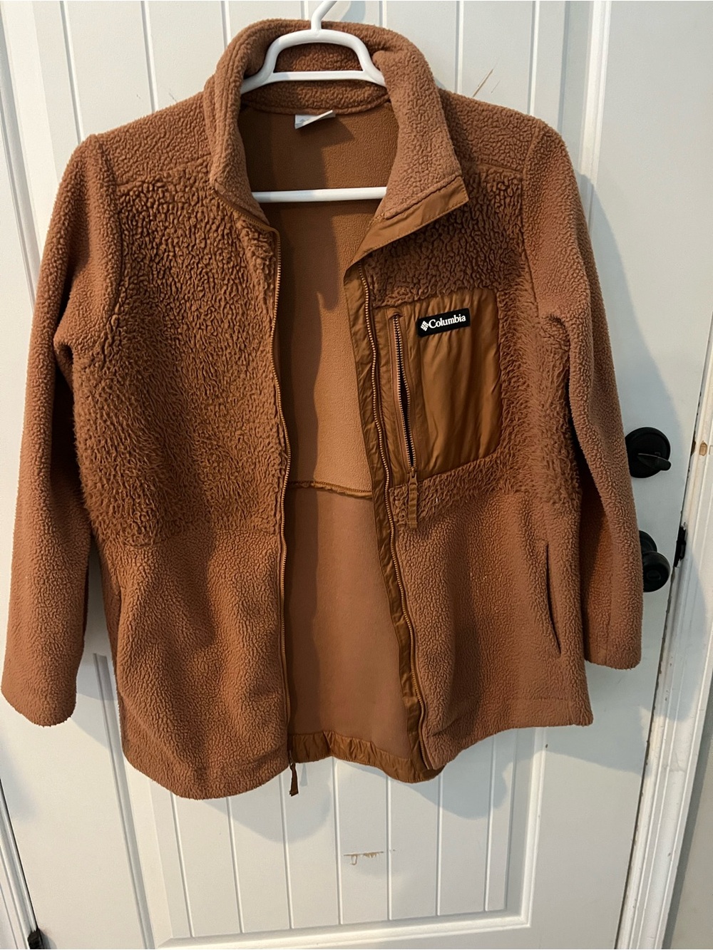 Columbia Brown Sherpa Utility Jacket